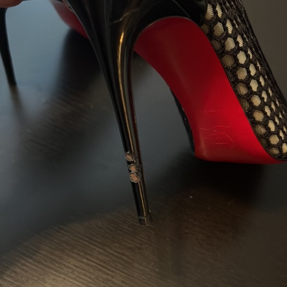Christian Louboutin Guni Spiked Heels - Picture 7 of 10